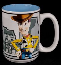 Disney Toy Story Woody Wild Western Town Coffee Mug Cup